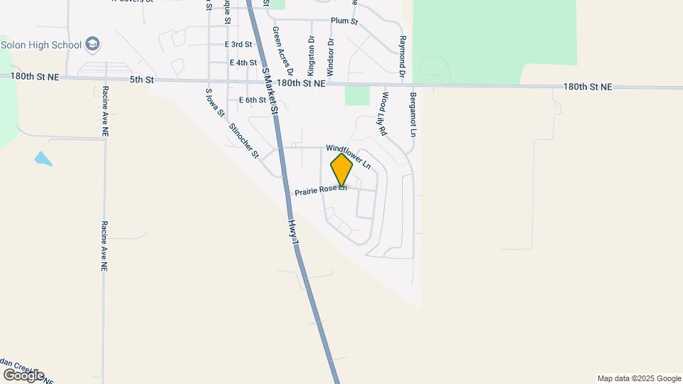 203 Prairie Rose Ln Map and Location Details