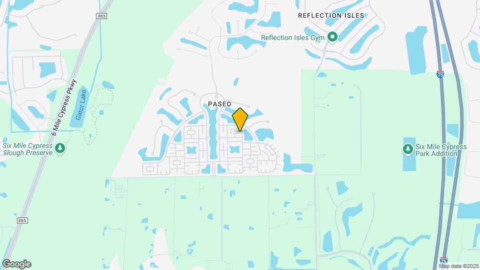 8697 Olinda Way Mapa y Detalles de la Ubicación