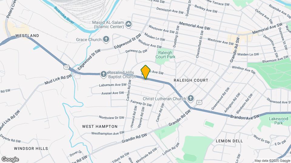 2420 Brandon Ave SW Map and Location Details