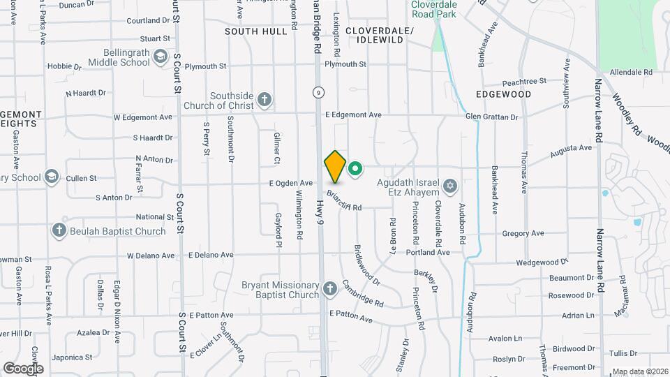 515 Briarcliff Rd Map and Location Details