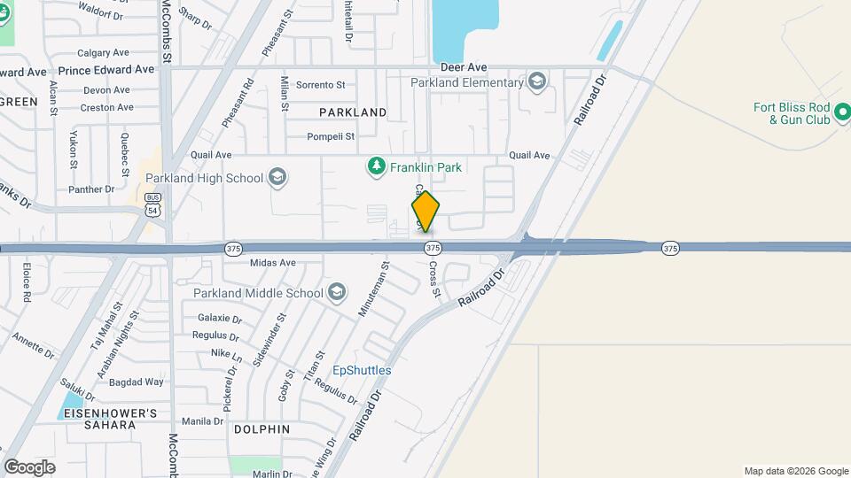 10003 Caribou Dr Map and Location Details