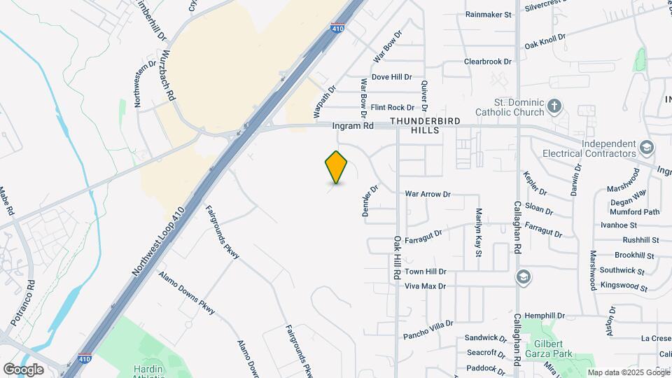 2910 Wacos Dr Map and Location Details