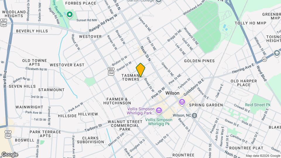 202 Jackson St W Map and Location Details