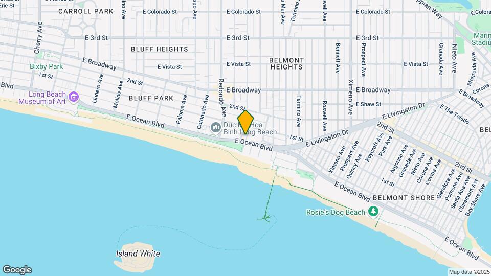 3601 E Ocean Blvd, Unit 3 Map and Location Details