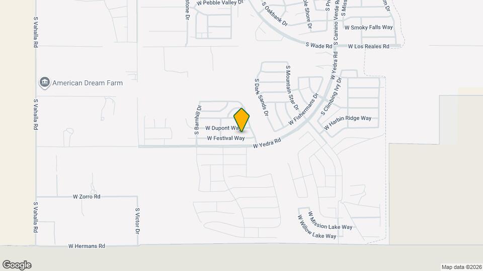 6990 W Festival Way Map and Location Details