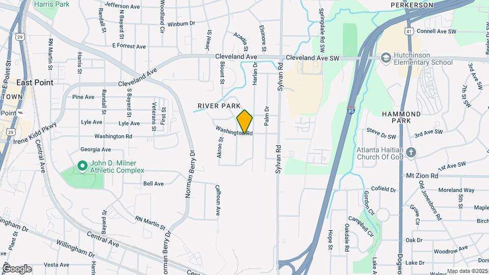 992 Washington Rd Map and Location Details