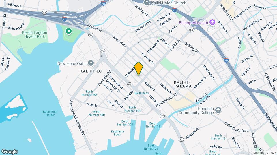1723 Kalani St Mapa y Detalles de la Ubicación