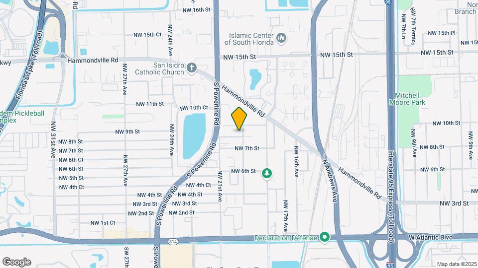 1911 NW 8th St Map and Location Details
