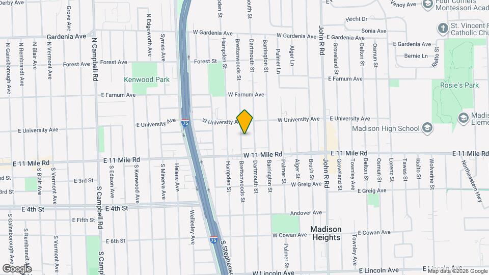 27074 Brettonwoods St Map and Location Details