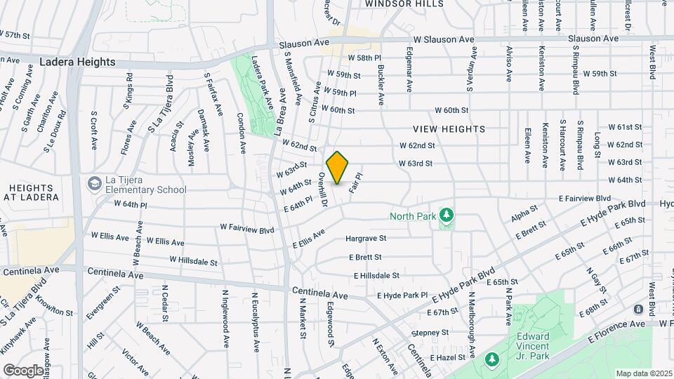 4524 W 64th St Map and Location Details