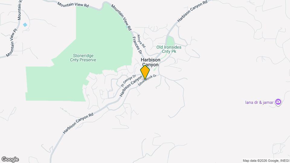 580 Silverbrook Dr Map and Location Details