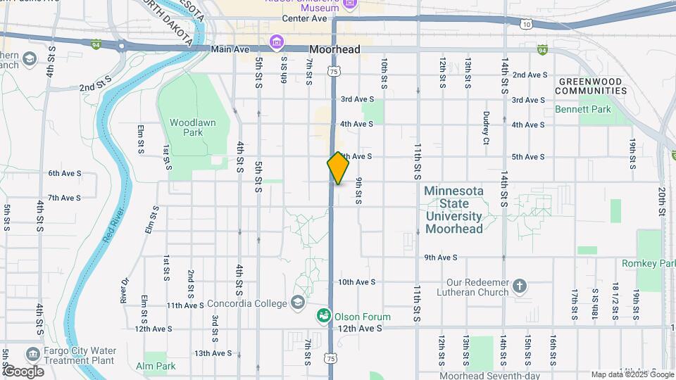 600 8th St S Map and Location Details