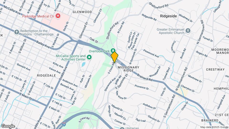 20 S Crest Rd, Unit 20.5 Map and Location Details