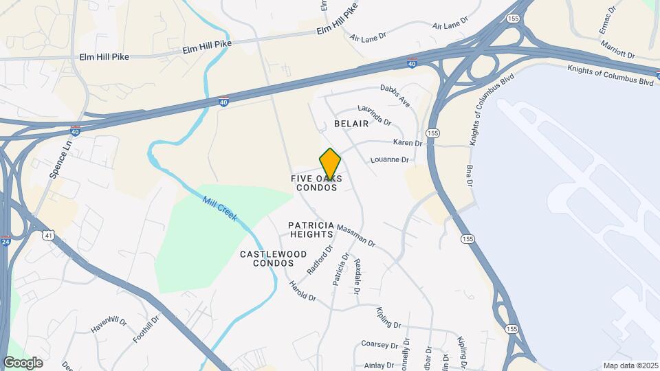 116 Five Oaks Dr Map and Location Details