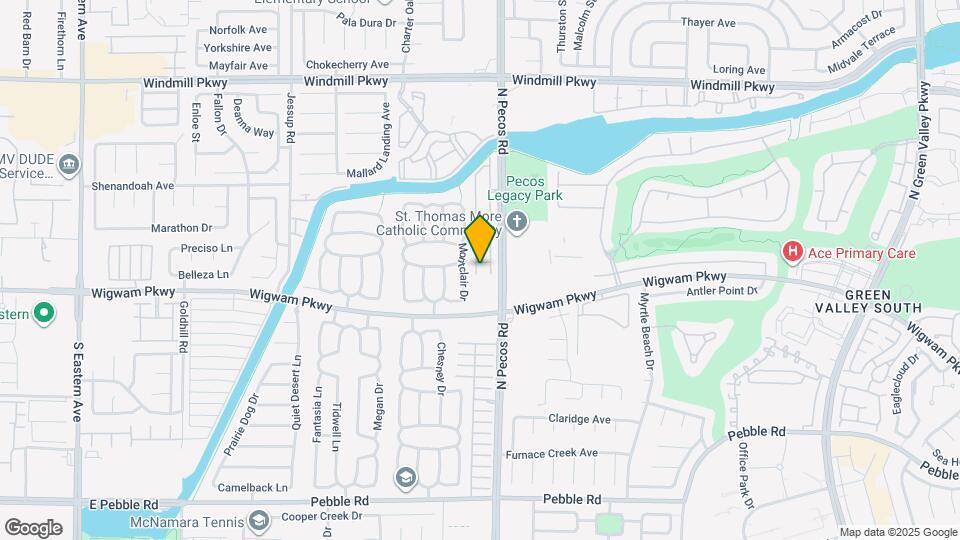 100 Painted Valley St Map and Location Details