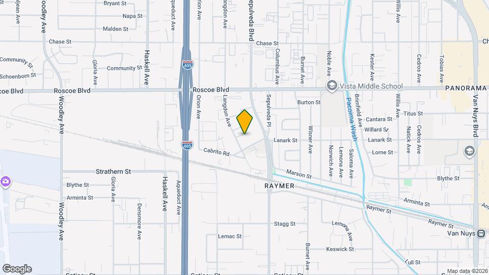 8080 Langdon Ave Map and Location Details