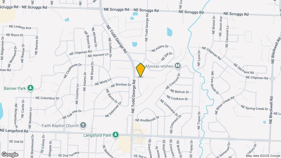 1811 NE McKee Ln Mapa y Detalles de la Ubicación
