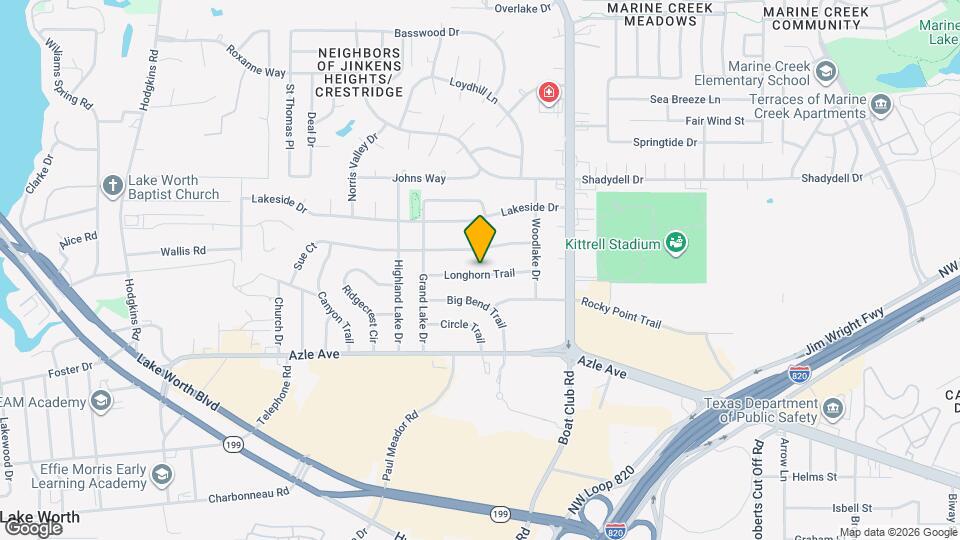 6308 Longhorn Trail Map and Location Details