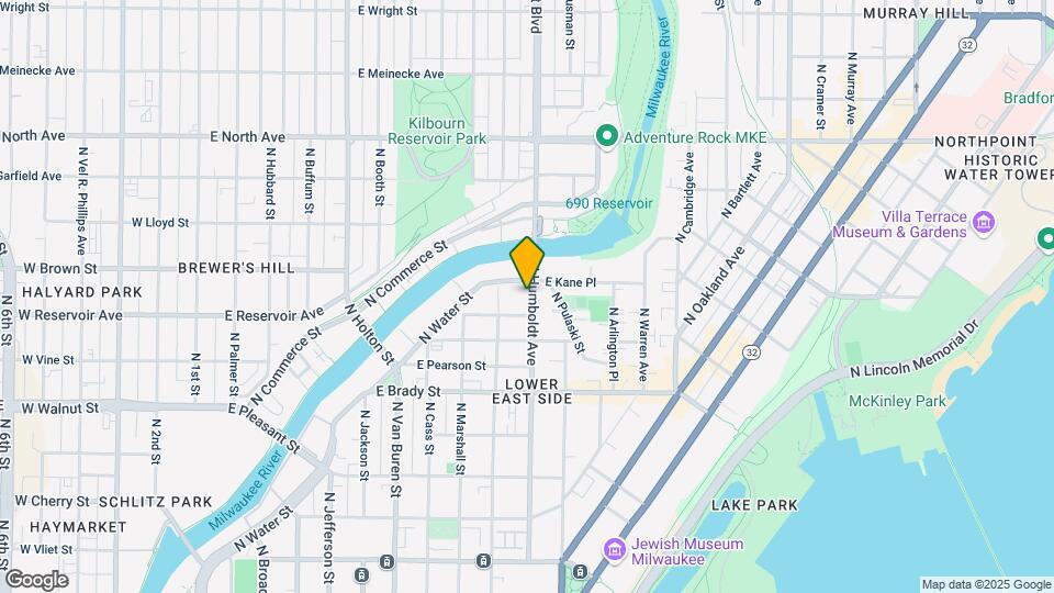 1857 N Humboldt Ave Map and Location Details