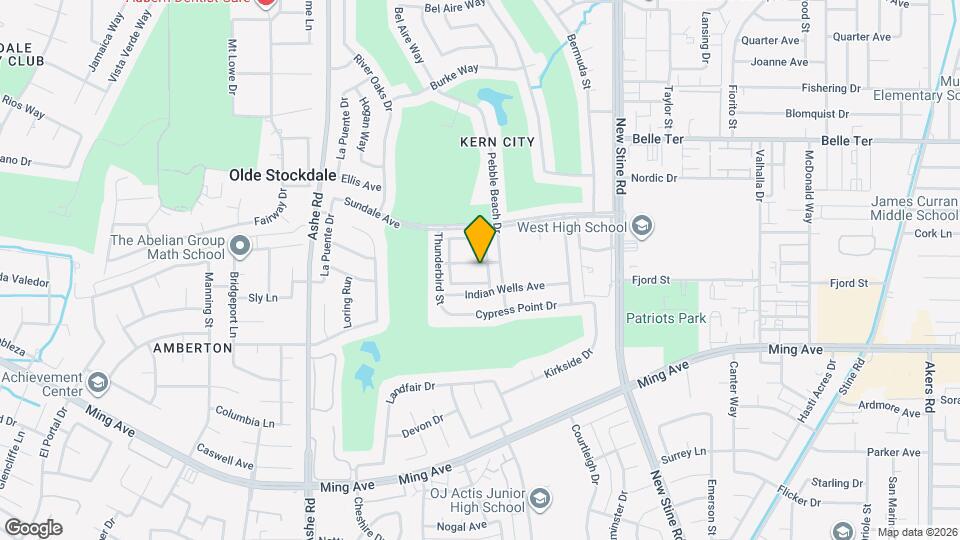 5909 Sunny Palms Ave Map and Location Details