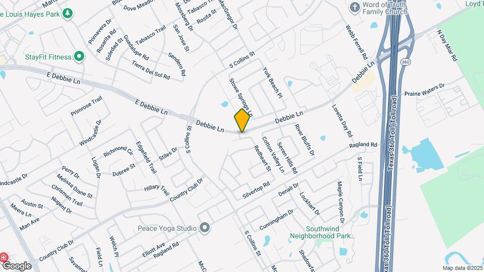 615 Ragwood Rd Map and Location Details