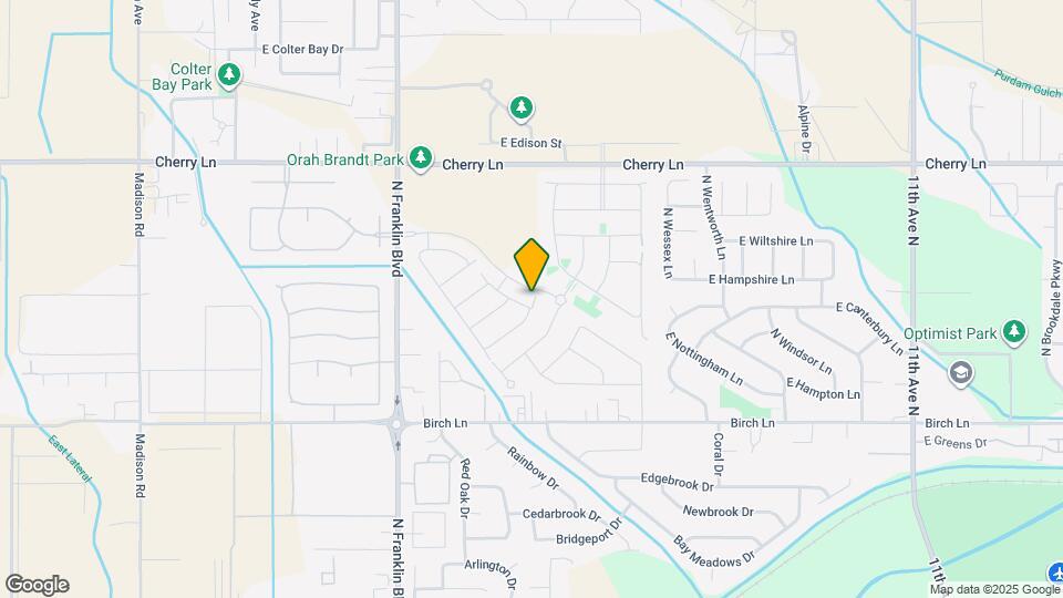 7752 E Tea Party Dr Map and Location Details