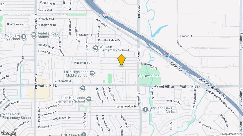 10535 Chesterton Dr Map and Location Details