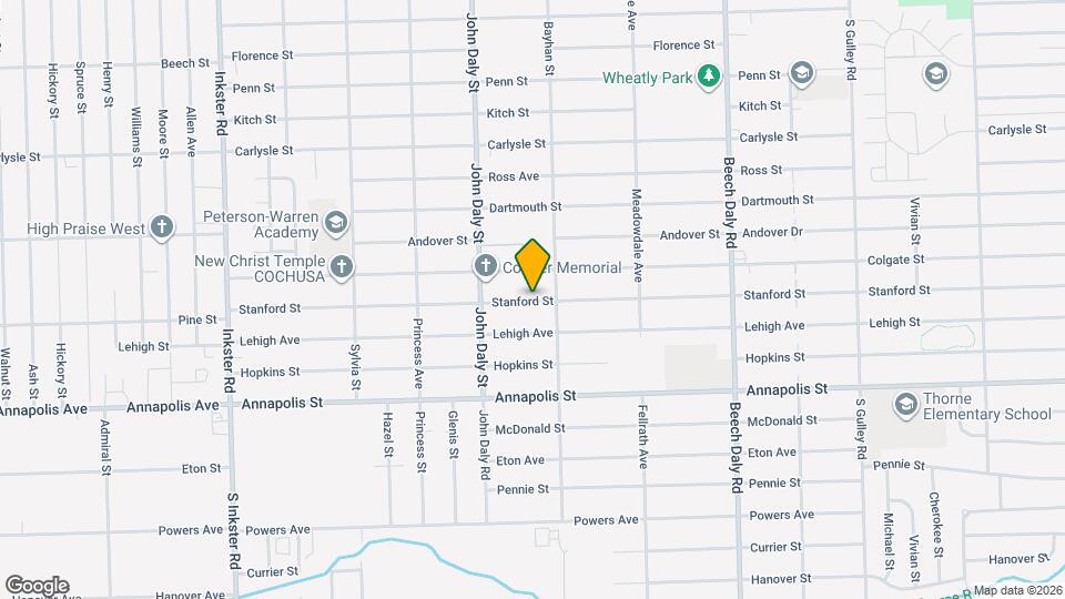 26342 Stanford St Map and Location Details