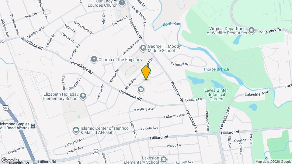 2405 Bransford Dr Map and Location Details