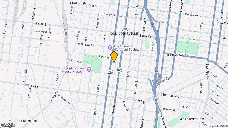 1355 S 3rd St Map and Location Details