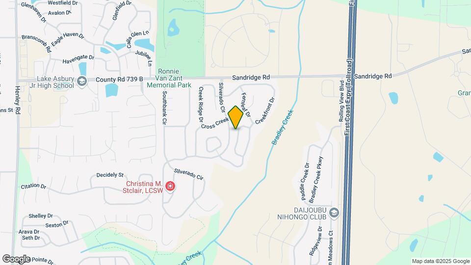 1820 Creekview Dr Map and Location Details