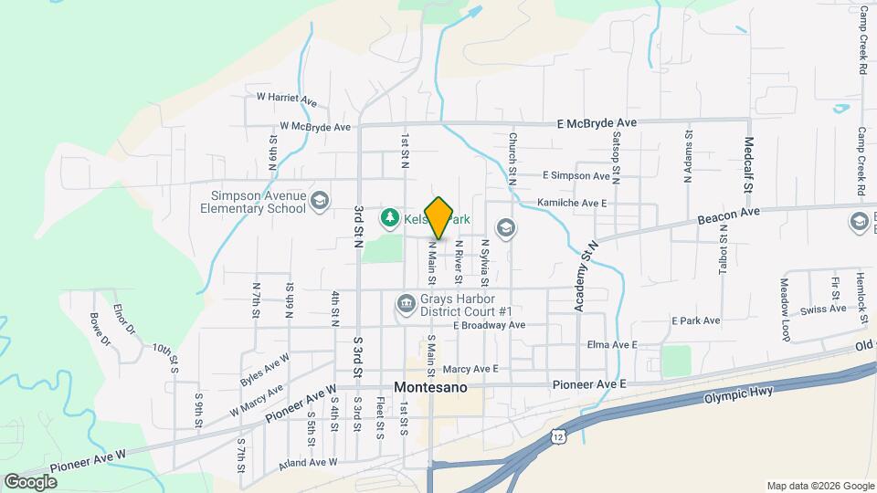 106 Cedar Ave E Map and Location Details