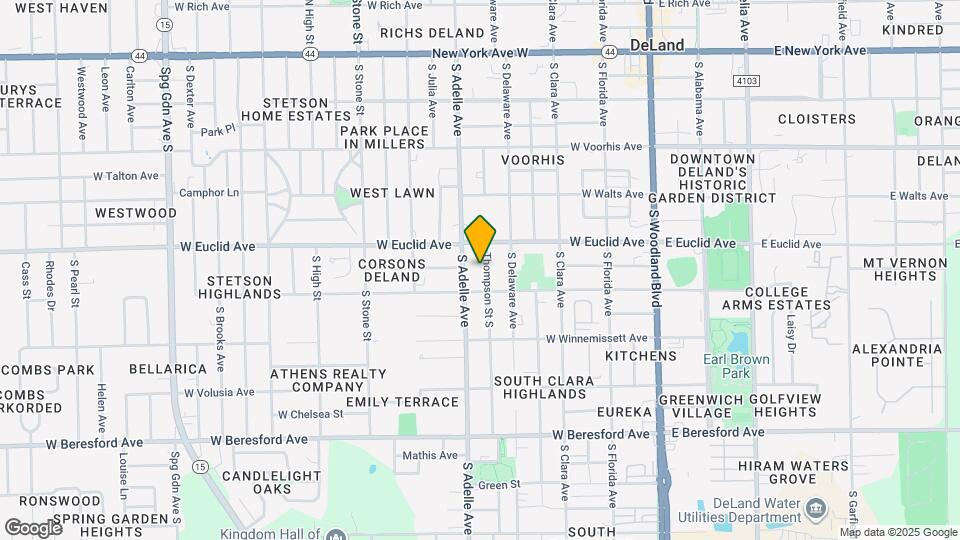 526 S Thompson Ave Map and Location Details