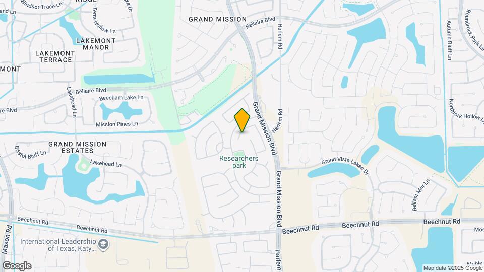 19215 Mustang Pointe Ln Map and Location Details