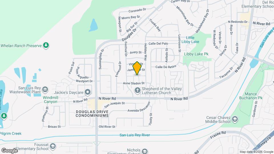 4560 Anne Sladon St Map and Location Details