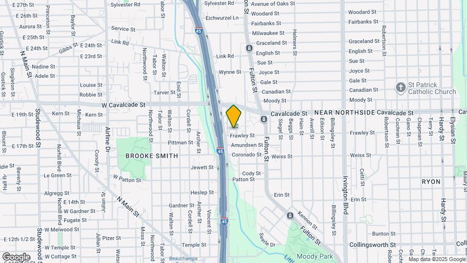 4605 Fisk St Map and Location Details