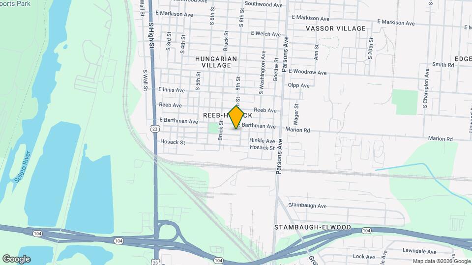 260 Hinkle Ave Map and Location Details