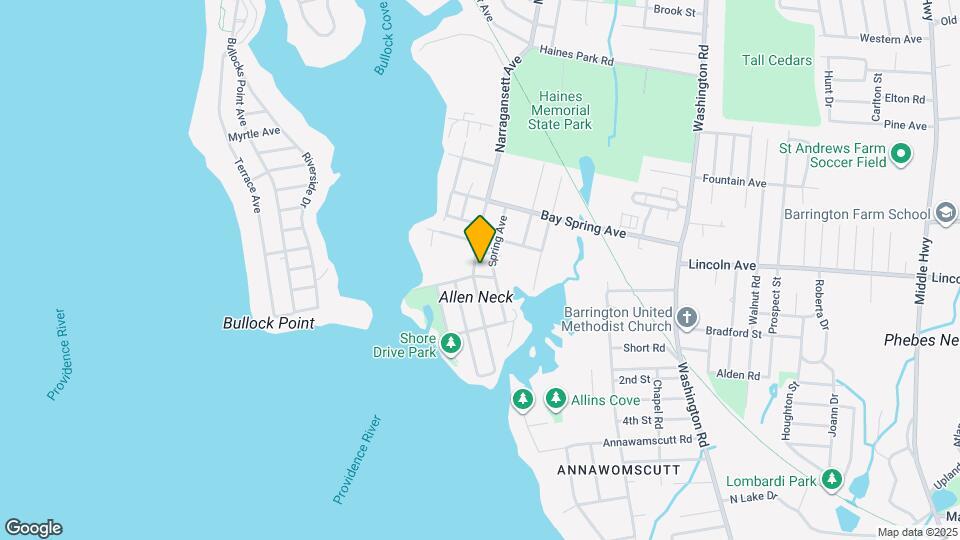 220 Narragansett Ave Map and Location Details