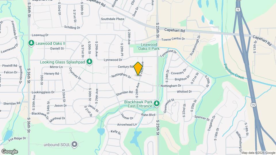 13302 S 26th Ave Map and Location Details