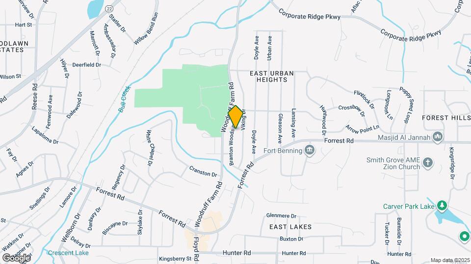 2916 Branton Woods Dr Map and Location Details