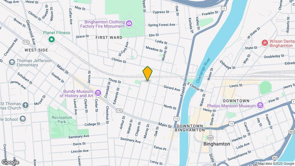 189 Chapin St Map and Location Details