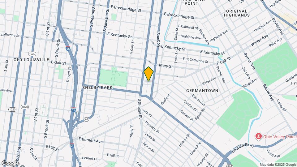 817 Shelby Pkwy Map and Location Details