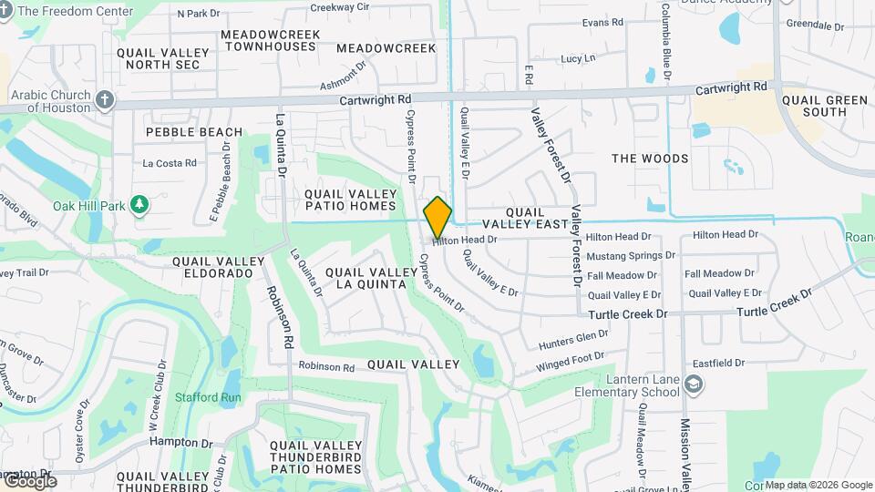 2531 Turtle Creek Dr Map and Location Details