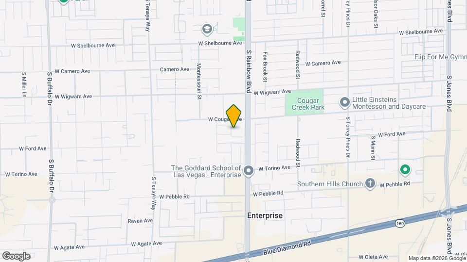 8646 Valley Village St Map and Location Details