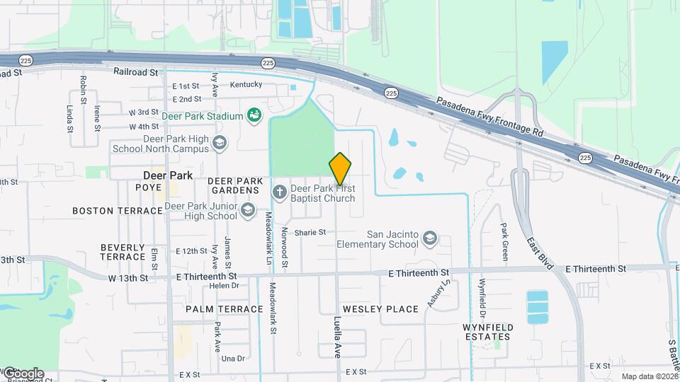 813 Luella Ave Map and Location Details