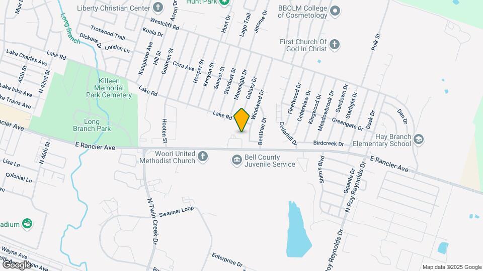 1601 Windward Dr Map and Location Details
