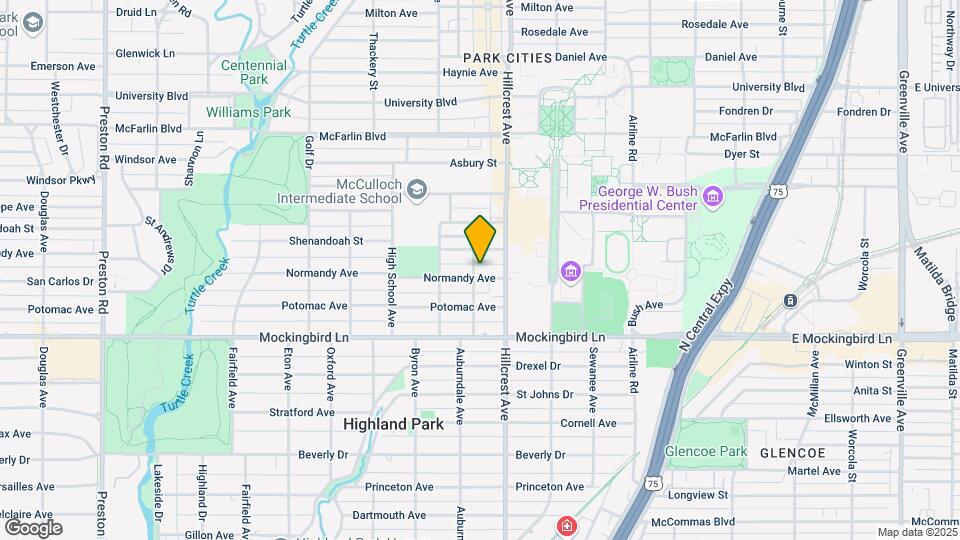 3420 Normandy Ave-Unit -B Map and Location Details