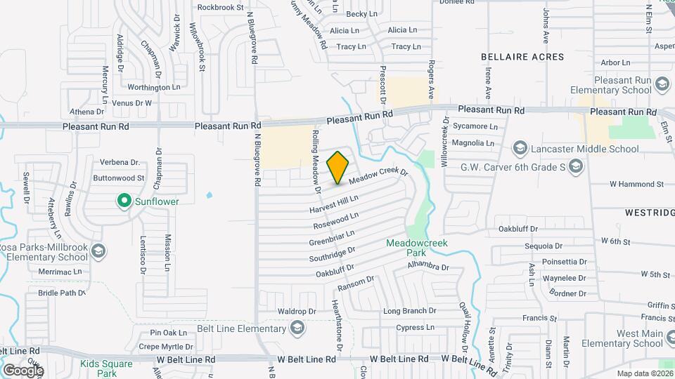 1226 Meadow Creek Dr Map and Location Details