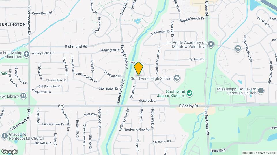 4560 Oakden Ln. Map and Location Details