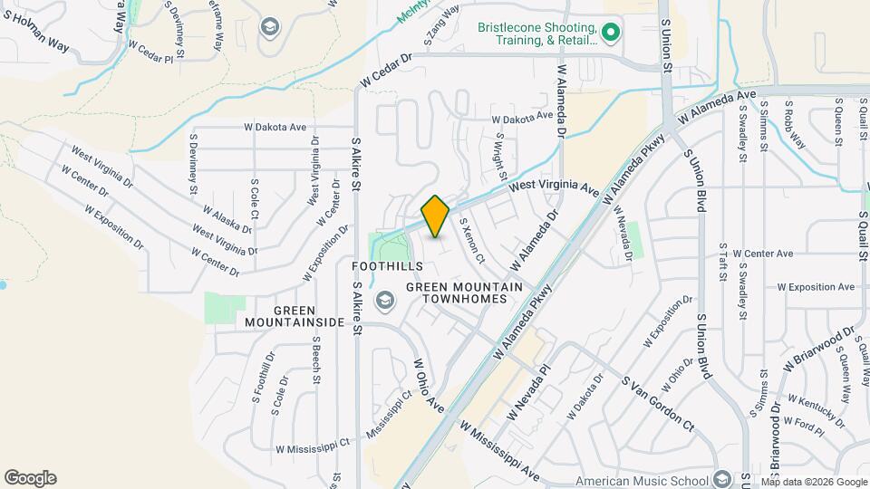 12948 W Virginia Ave Map and Location Details